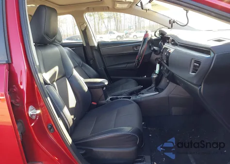 2015 Toyota Corolla S Plus из США, поврежденный, VIN 2T1BURHE0FC246191